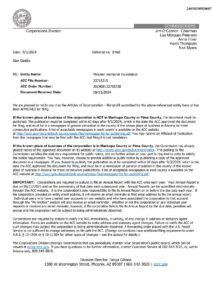 ACC Approval for Filing